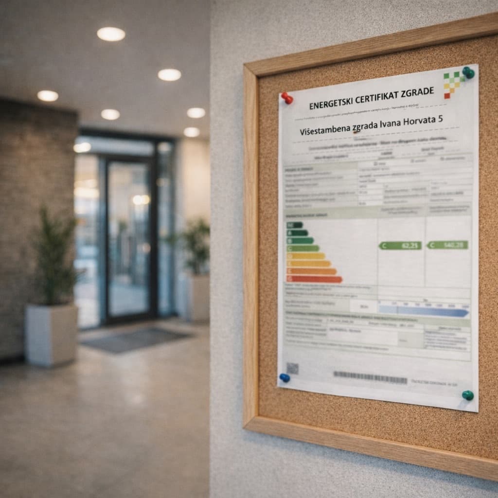 Energetski certifikat stambene zgrade u Zagrebu
